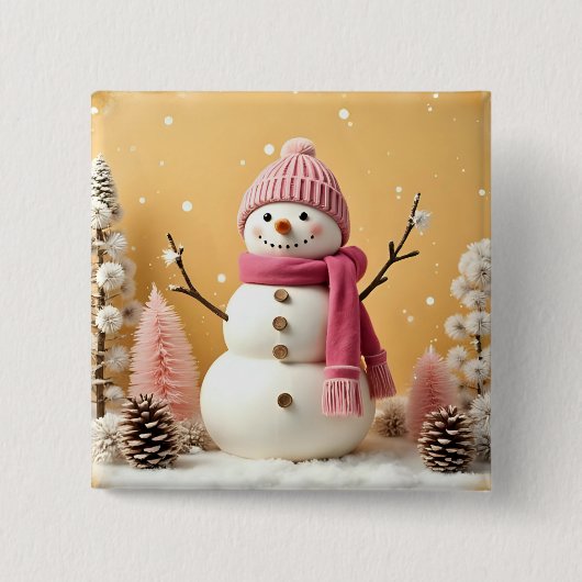 Pastel Christmas - Button (Vorderseite)