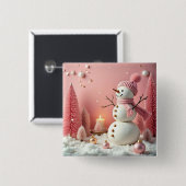 Pastel Christmas - Button  (Vorne & Hinten)