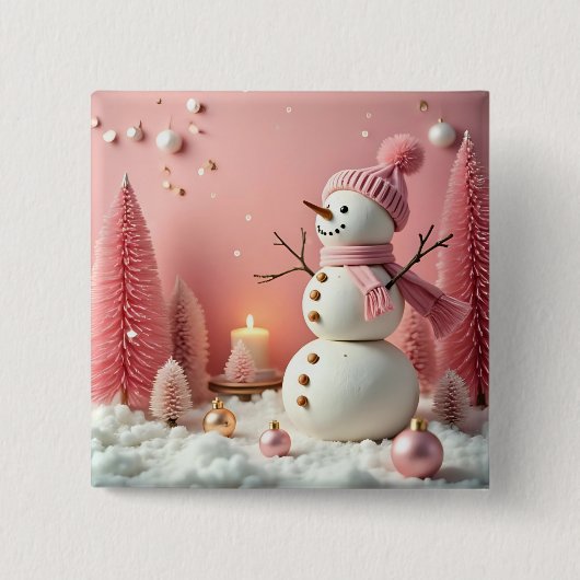 Pastel Christmas - Button  (Vorderseite)