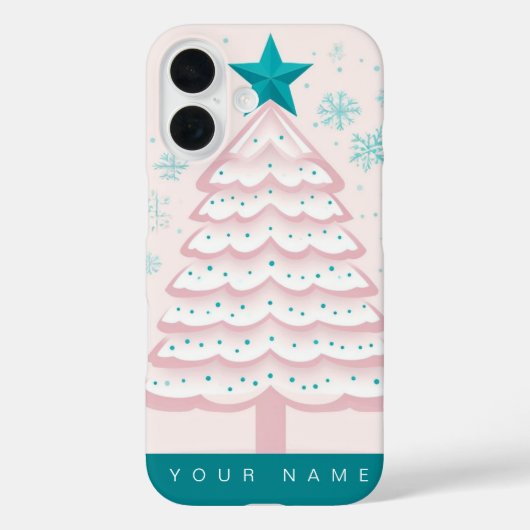 Pastel Christmas Case-Mate iPhone Hülle (Rückseite)