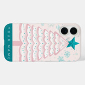 Pastel Christmas Case-Mate iPhone Hülle (Rückseite (Horizontal))