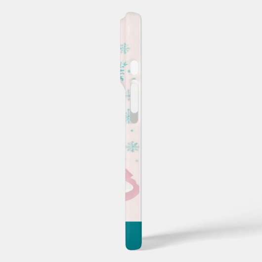 Pastel Christmas Case-Mate iPhone Hülle (Rückseite / Links)