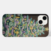 Pastel Christmas Case-Mate iPhone Hülle (Rückseite (Horizontal))