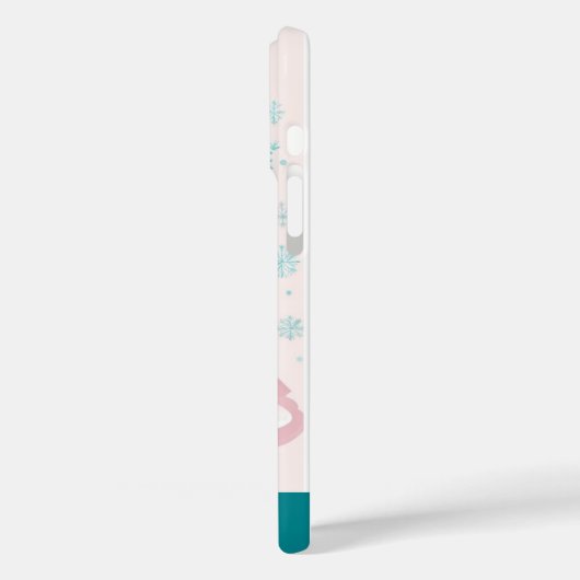 Pastel Christmas Case-Mate iPhone Hülle (Rückseite / Links)