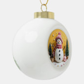 Pastel Christmas - Ceramic Ornament  (Links)