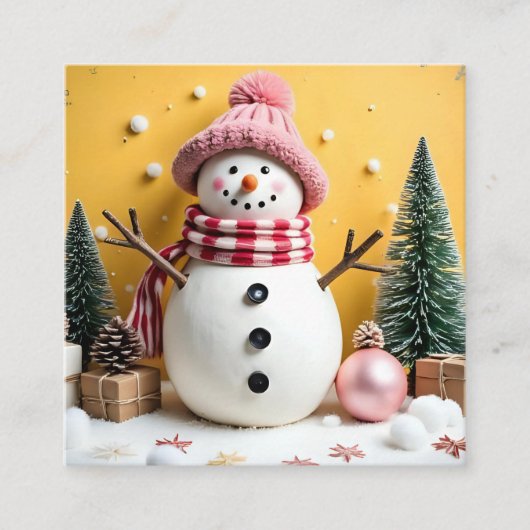 Pastel Christmas - Enclosure Card Begleitkarte (Vorderseite)