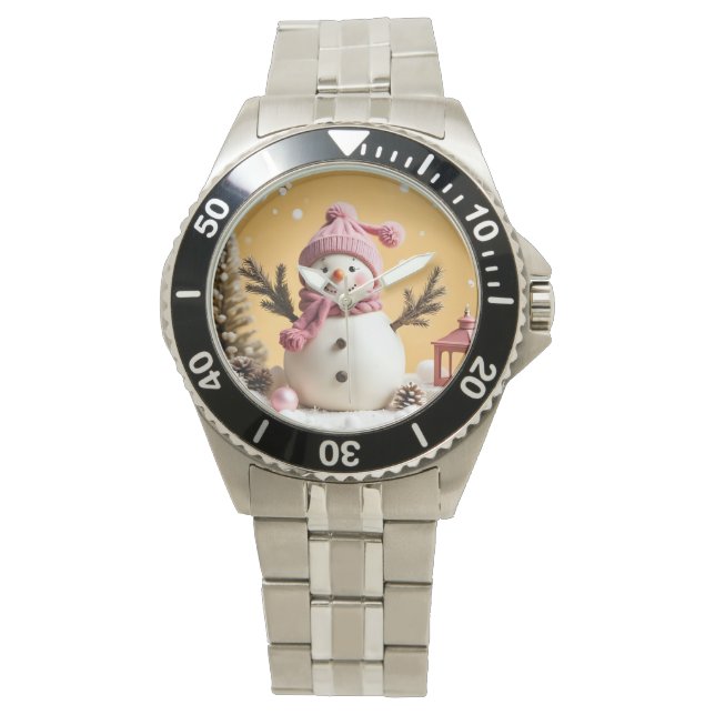 Pastel Christmas - eWatch Watch  Armbanduhr (Vorderseite)