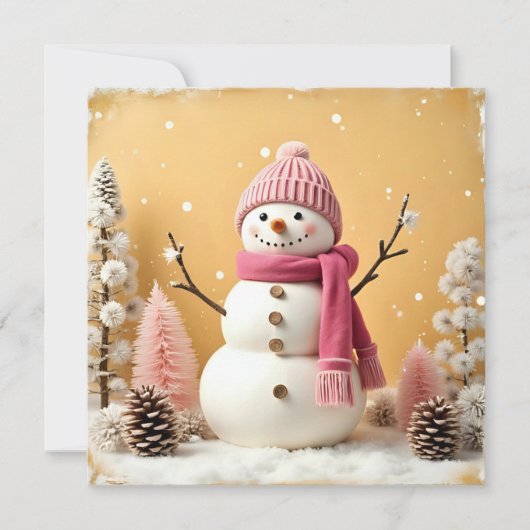 Pastel Christmas - Flat Card (Vorderseite)