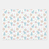 Pastel Christmas Geschenkpapier Set (Vorderseite 2)