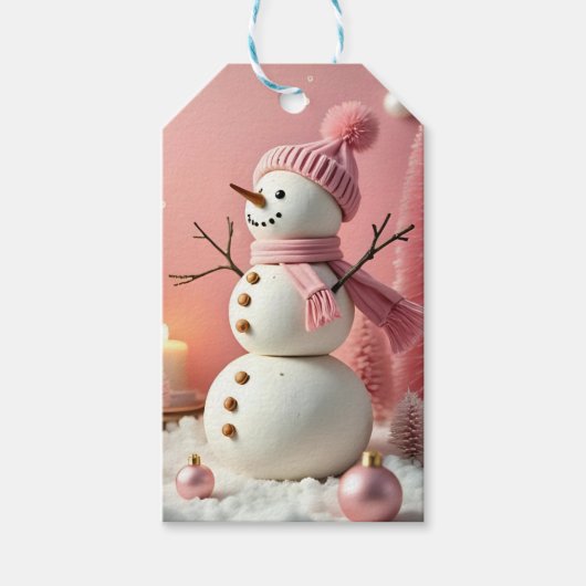Pastel Christmas - Gift Tag Geschenkanhänger (Vorderseite)