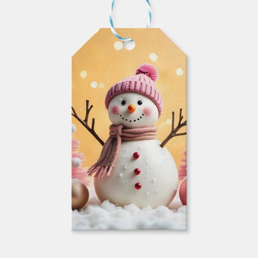 Pastel Christmas - Gift Tags Geschenkanhänger (Vorderseite)
