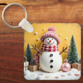 Pastel Christmas - Keychain Schlüsselanhänger (Vorderseite)