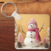 Pastel Christmas - Keychain  Schlüsselanhänger (Vorderseite)