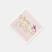 Pastel Christmas Napkins – Cocktail Napkin Set Serviette (Ecke)