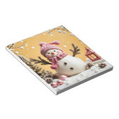 Pastel Christmas - Note Pad  Notizblock (angewinkelt)