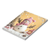 Pastel Christmas - Note Pad  Notizblock (Rotiert)