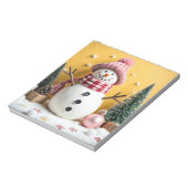 Pastel Christmas - Note Pad Notizblock (Rotiert)