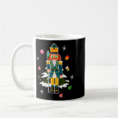 Pastel Christmas Nutcracker In Snow Christmas Kaffeetasse (Links)
