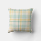 Pastel Christmas Plaid three Kissen (Rückseite)