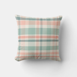Pastel Christmas Plaid two Kissen