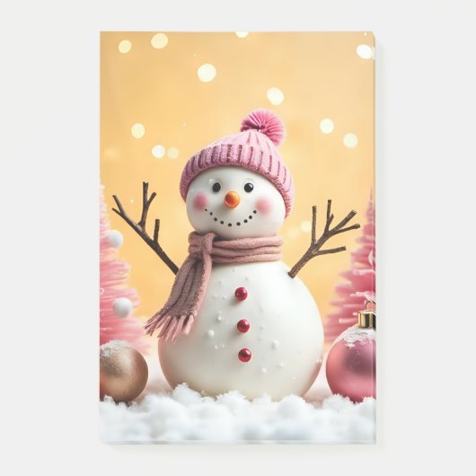 Pastel Christmas - Post-It Notes Post-it Klebezettel (Vorderseite)