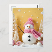 Pastel Christmas - Postcard Postkarte (Vorne/Hinten)