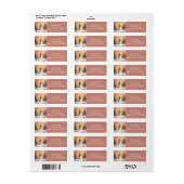 Pastel Christmas - Return Address Label  (Vorne)