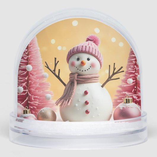 Pastel Christmas - Snow Globe Schneekugeln (Vorderseite)