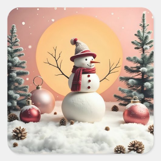 Pastel Christmas - Stickers (Vorderseite)
