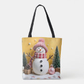 Pastel Christmas - Tote Bag Tasche (Rückseite)