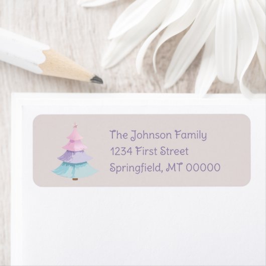 Pastel Christmas Tree (Insitu)