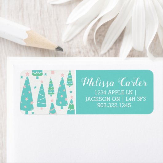 Pastel Christmas Tree Forest (Insitu)