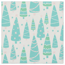 Pastel Christmas Tree Forest