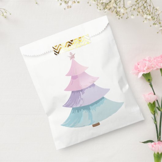Pastel Christmas Tree Geschenktütchen (Versiegelt)