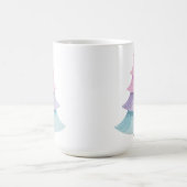 Pastel Christmas Tree Kaffeetasse (Mittel)