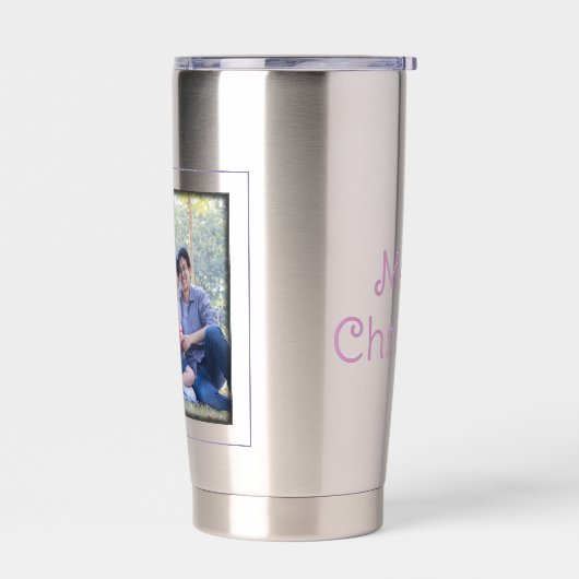 Pastel Christmas Tree Thermobecher (Links)