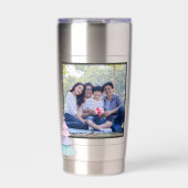 Pastel Christmas Tree Thermobecher (Vorderseite)