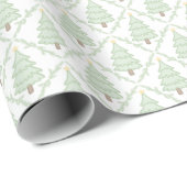 🎄 Pastel Christmas Wonderland Wrapping Paper 🎁 Geschenkpapier (Rolleneckpunkt)