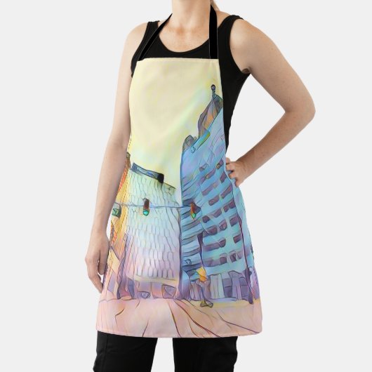 Pastel Cityscape Schürze (InSitu)