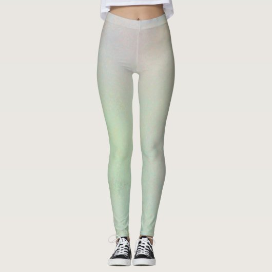 Pastel Cloud Prismatic Vibes Leggings (Vorderseite)