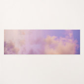 Pastel Cloud & Sakura (zweiseitiges Design) Yogamatte (Vorderseite (Horizontal))