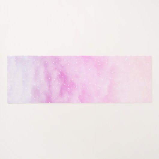 Pastel Clouds Nebula #1 #dreamy #wall #art Yogamatte (Rückseite (Horizontal))