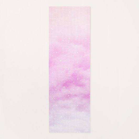 Pastel Clouds Nebula #1 #dreamy #wall #art Yogamatte (Vorderseite)