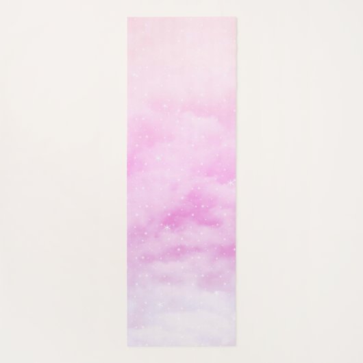 Pastel Clouds Nebula #1 #dreamy #wall #art Yogamatte (Rückseite)