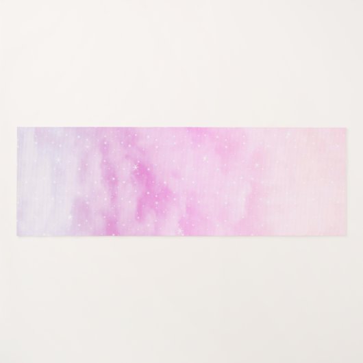 Pastel Clouds Nebula #1 #dreamy #wall #art Yogamatte (Vorderseite (Horizontal))