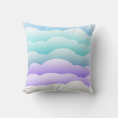 Pastel Clouds Pillow Kissen (Vorderseite)