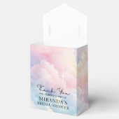 Pastel Clouds Sky Brautparty Geschenkschachtel (Geöffnet)
