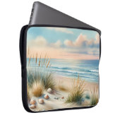 Pastel Coastal Dunes Watercolor Laptopschutzhülle (Vorne Rechts)