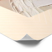 Pastel Cockatoo Poster – Modern Impasto Bird Art (Ecke)