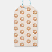 Pastel Cocoa Tasse Cookie Frohe Weihnachten Geschenkanhänger (Rückseite)